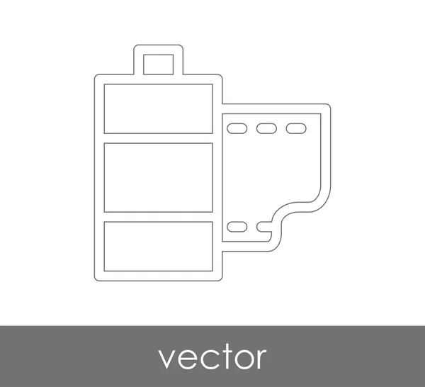 Film Pictogram Voor Webdesign Applicaties — Stockvector