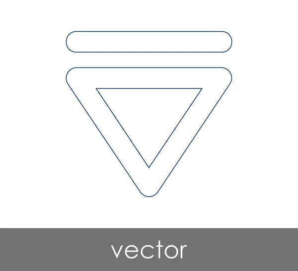 Icono de expulsión vectorial — Vector de stock