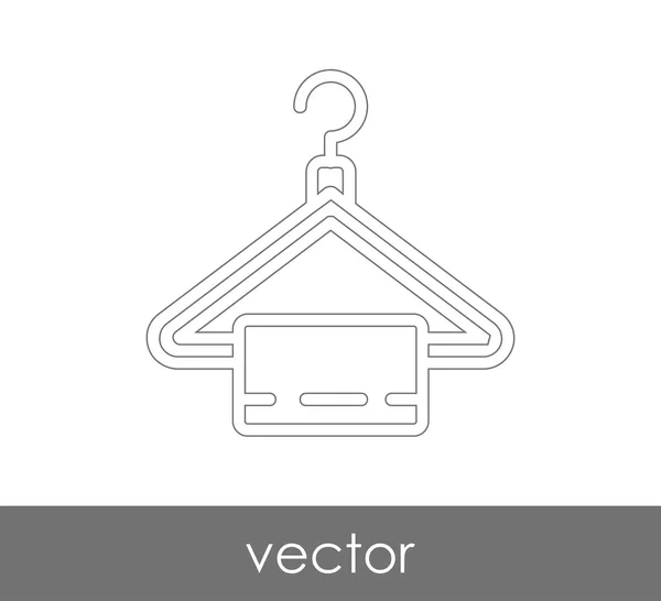 Colgador icono web — Vector de stock