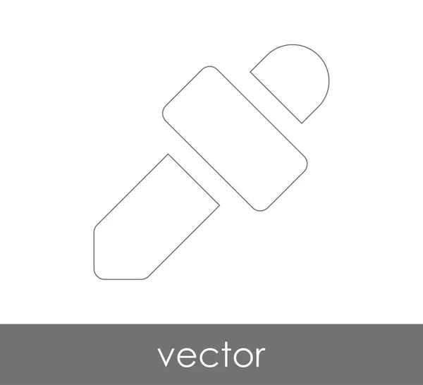 Dropper Medizinisches Symbol Vektorillustration — Stockvektor