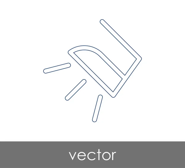 Векторная Иллюстрация Иконки Железа — стоковый вектор
