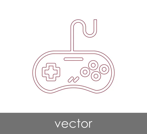 Ícone de joystick — Vetor de Stock