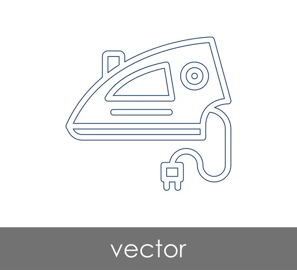 Vector Ilustración Diseño Icono Hierro — Vector de stock