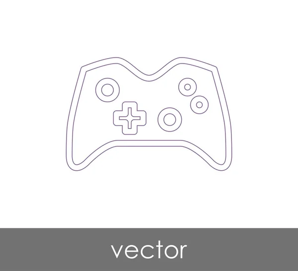 Icône de joystick — Image vectorielle