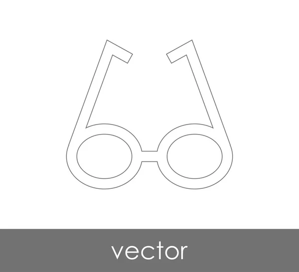 Eyeglasses icon — Stock Vector