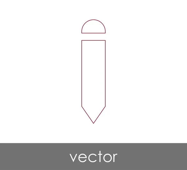 Editar icono de concepto — Vector de stock