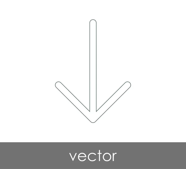 Download pijlpictogram — Stockvector