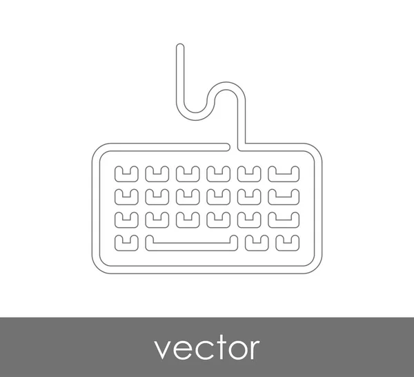 Projekt ikonę klawiatury — Wektor stockowy