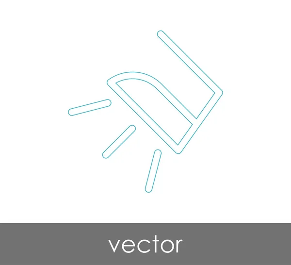 Vector Illustratie Ontwerp Van Ijzer Pictogram — Stockvector