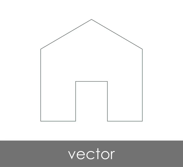 Kotiverkon kuvake — vektorikuva