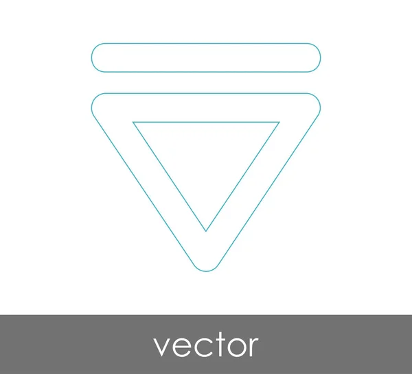 Icono de expulsión vectorial — Vector de stock