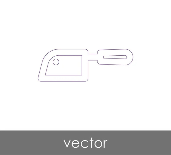 Design der Messer-Ikone — Stockvektor