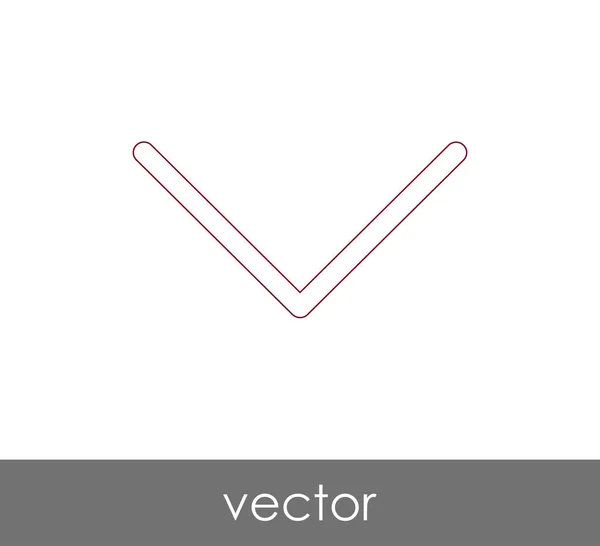 Pfeil Symbol Vektorillustration Herunterladen — Stockvektor