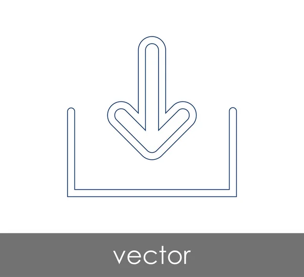 Descargar icono de flecha — Vector de stock