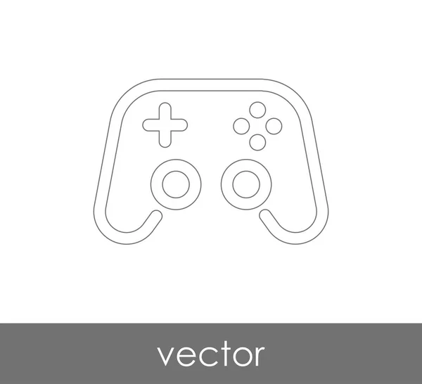 Icône de joystick — Image vectorielle