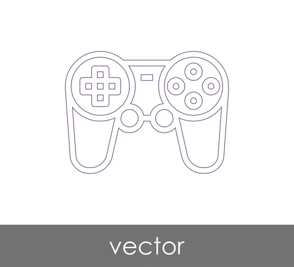 Ícone de joystick — Vetor de Stock