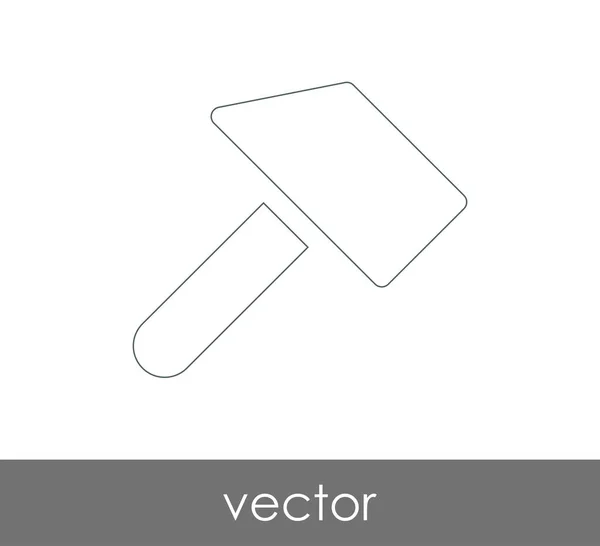 Icône web Hammer — Image vectorielle