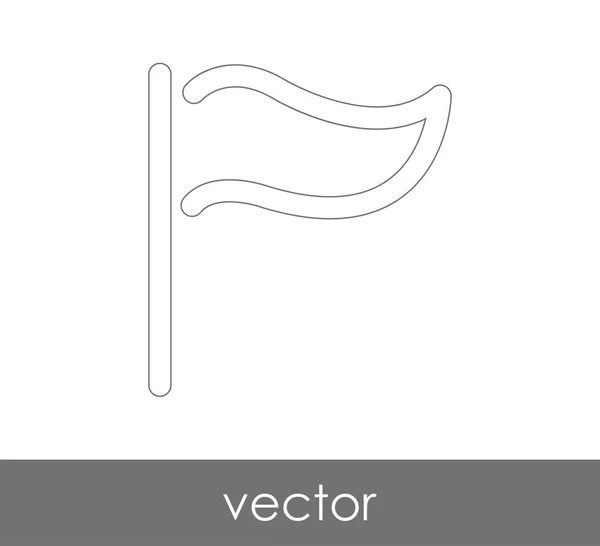 Flaggan För Webbdesign Och Applikationer — Stock vektor