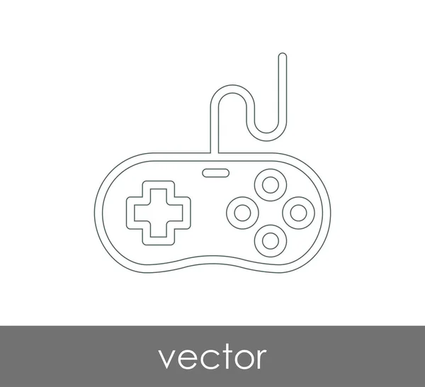 Icône de joystick — Image vectorielle