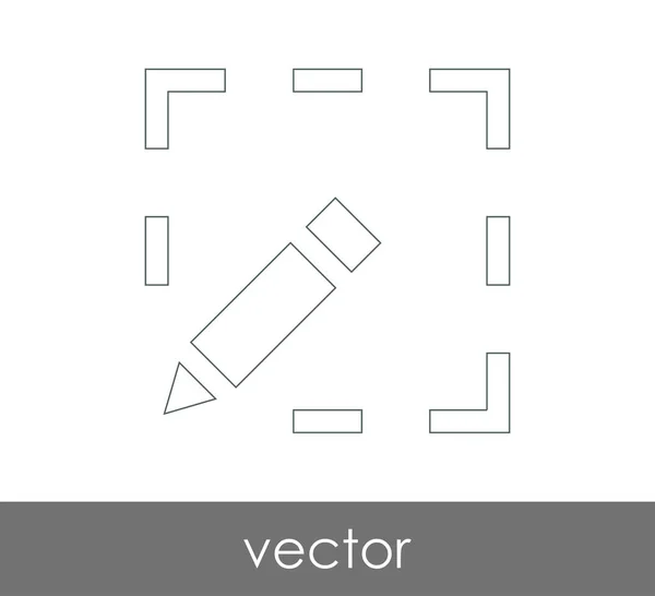 Modifier l'icône de concept — Image vectorielle