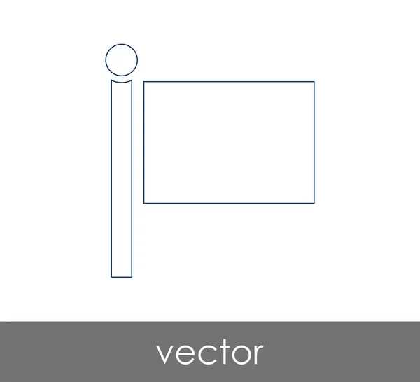 Значок Прапора Веб Дизайну Додатків — стоковий вектор