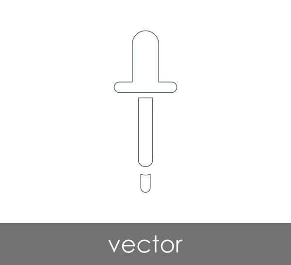 Медицинская Иконка Капельницы Векторная Иллюстрация — стоковый вектор