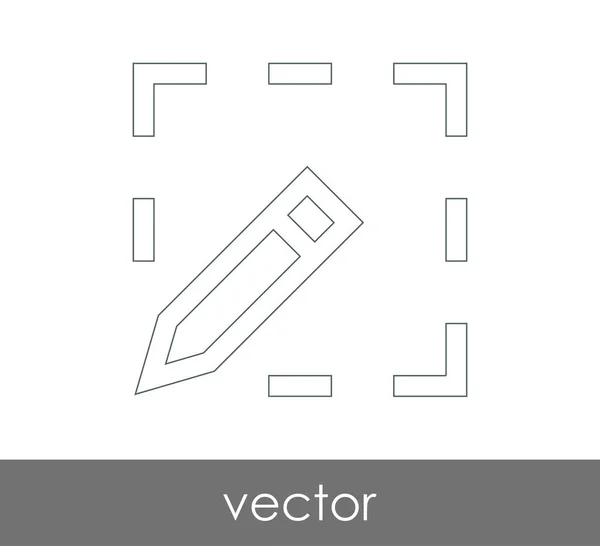 Modifier l'icône de concept — Image vectorielle