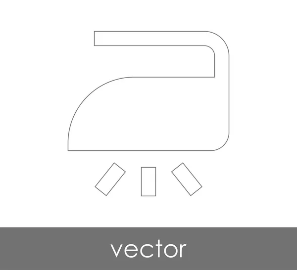 Disegno Illustrazione Vettoriale Dell Icona Ferro — Vettoriale Stock