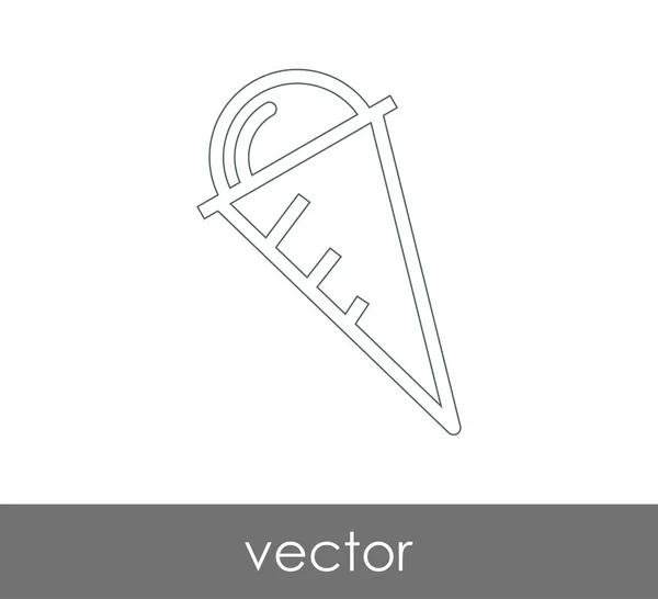 Vektor Illustration Design Von Eis Ikone — Stockvektor