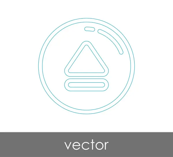 Icono de expulsión vectorial — Archivo Imágenes Vectoriales