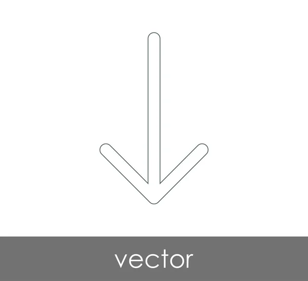 Descargar icono de flecha — Vector de stock