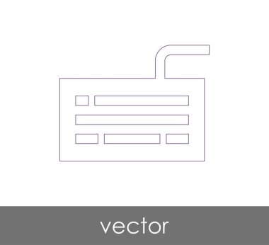 klavye simgesini tasarımını