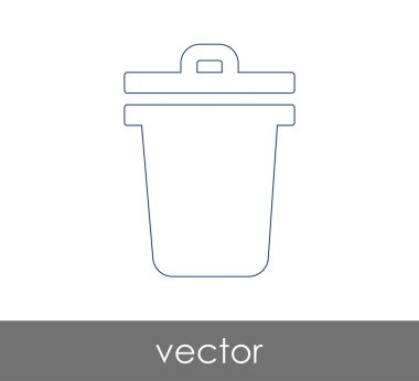 çöp kutusu simgesini