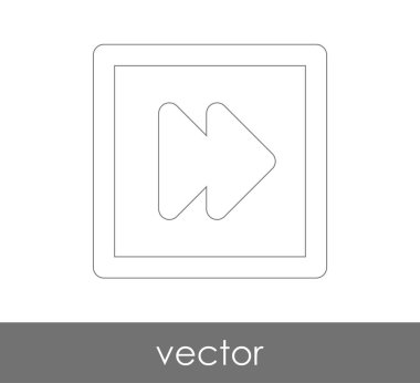 Hızlı ileri simgesi