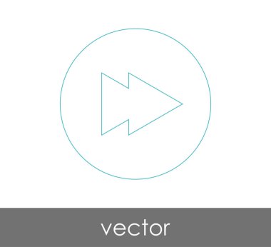 Hızlı ileri simgesi