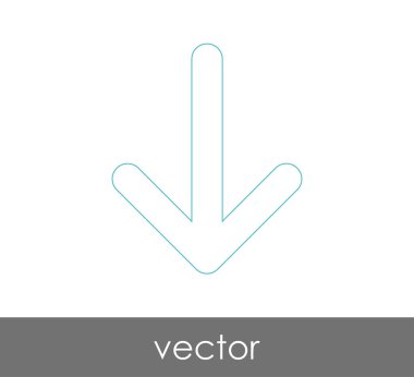 Ok simgesi, vektör çizim indir 