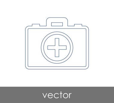 İlk yardım çantası simgesi