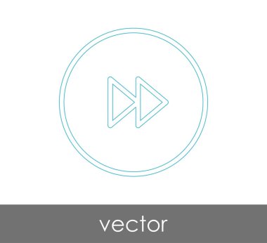 Hızlı ileri simgesi