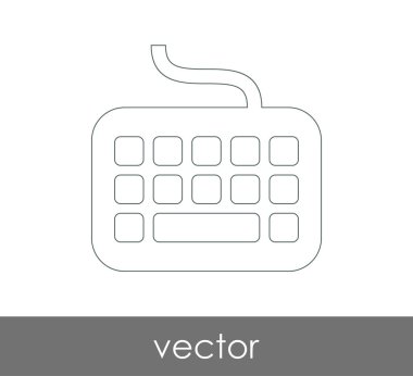 klavye simgesini tasarımını