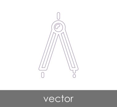 드로잉 나침반 아이콘