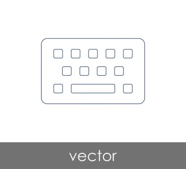 klavye simgesini tasarımını