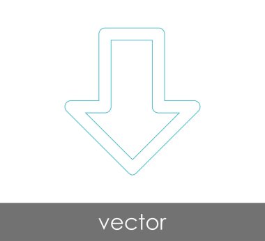 Ok simgesi, vektör çizim indir 