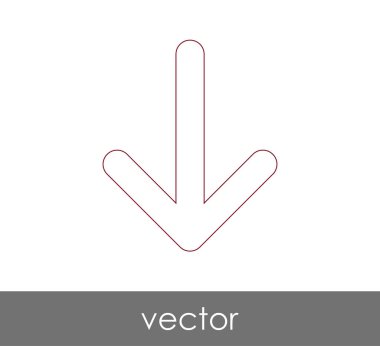 Ok simgesi, vektör çizim indir 