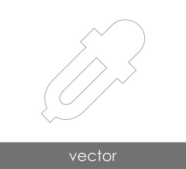 Damlalık tıbbi simge, vektör çizim