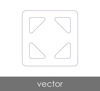 simgesi tasarım, vektör çizim genişletin