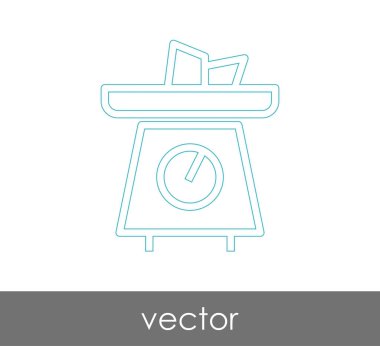 Gıda ölçek simgesi 