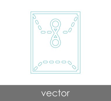 Vektör çizim, zarf simgesi, işareti  