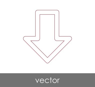 Ok simgesi, vektör çizim indir 