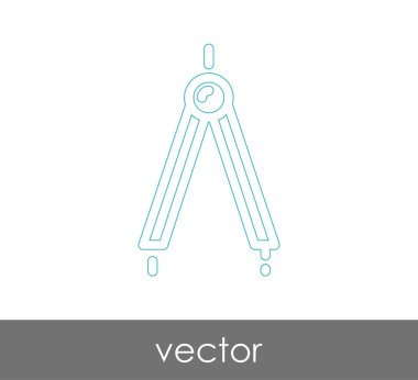 드로잉 나침반 아이콘