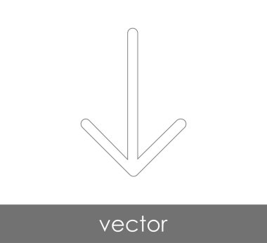 Ok simgesi, vektör çizim indir 